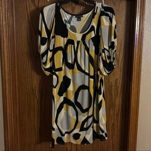 Antique Black and Tan Striped Garment